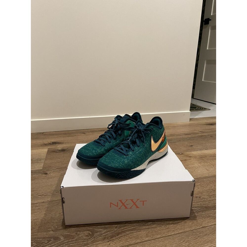 Size 11.5 - Nike Zoom LeBron NXXT Gen Geode Teal W/box Good Condition
